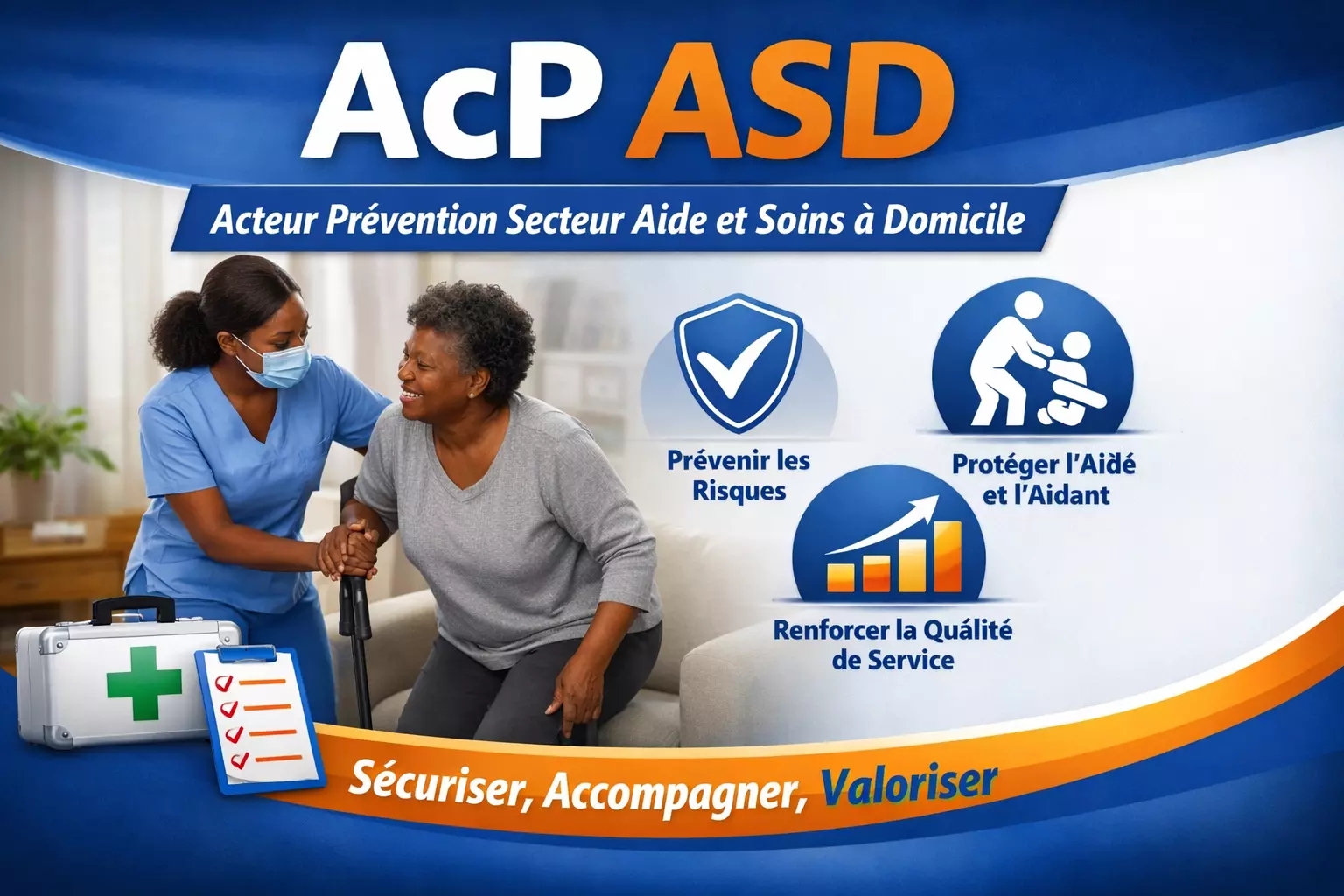 AcP ASD - Acteur Prévention dans le secteur de l'Aide et du soin à domicile
