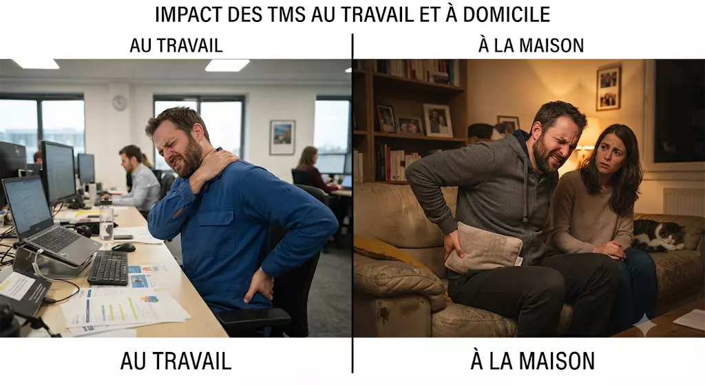 Les gestes posturaux pour lutter contre les TMS (Troubles musculo squelettiques)