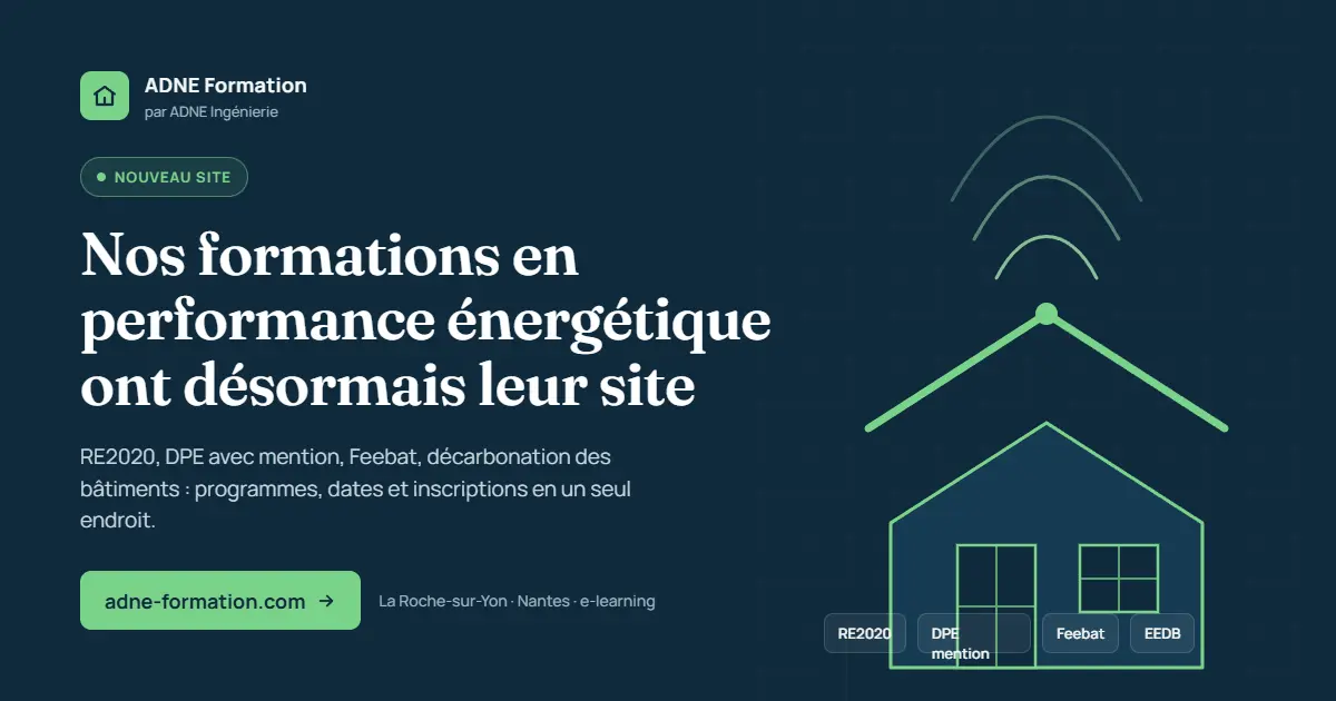 ADNE Formation a désormais son site : bienvenue sur adne-formation.com