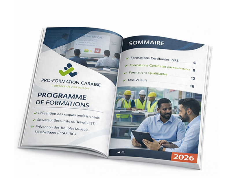 Brochure catalogue de formations