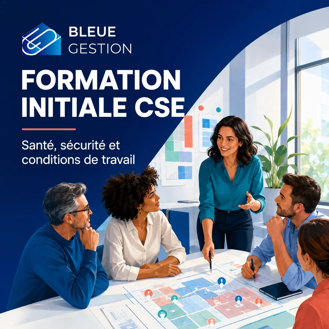 CSE - Santé sécurité et conditions de travail - FORMATION INITIALE