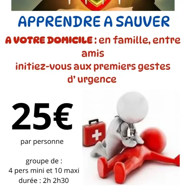 Apprendre à sauver ( reservé aux particuliers )