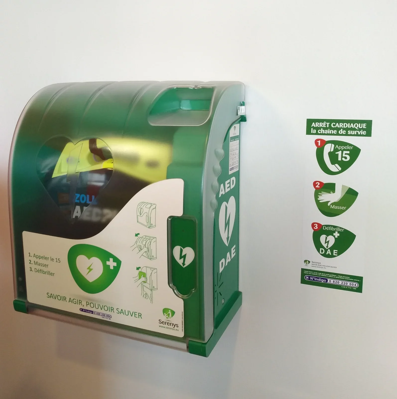 Recyclage Défibrillateur