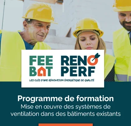RENOPERF - Mise en œuvre des systèmes de ventilation des bâtiments existants