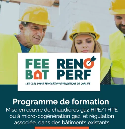 RENOPERF - Mise en œuvre de chaudières gaz HPE/THPE ou à micro-cogénération gaz, et régulation associée, dans des bâtiments existants